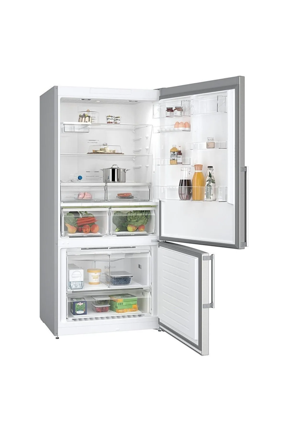 PROFİLO Bd3086ıecn E Enerji Sınıfı 631 Lt Nofrost Alttan Donduruculu Buzdolabı - Görsel 2
